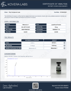 MELANOTAN-1 bottle