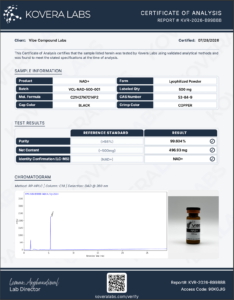 NAD bottle